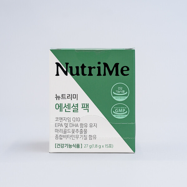 NutriMe,뉴트리미 에센셜팩 큐브 (15포)